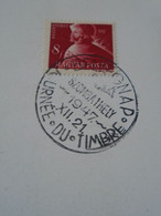 ZA413.63  Hungary  Special Postmark 1947 XII.21 . Bélyegnap SZOMBATHELY - Journée Du Timbre - Briefe U. Dokumente