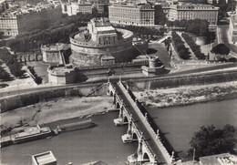 CARTOLINA  ROMA,LAZIO,CASTEL S.ANGELO-STORIA,MEMORIA,CULTURA,RELIGIONE,IMPERO ROMANO,BELLA ITALIA,VIAGGIATA 1953 - Altare Della Patria