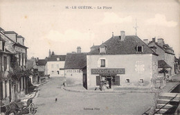 CPA - FRANCE - 18 - LE GUETIN - La Place - Docks De NEVERS - Edition Fity - Sonstige & Ohne Zuordnung