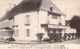 CPA - FRANCE - 18 - SANCOINS - Grand Hôtel Saint JOSEPH - Sancoins