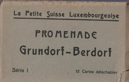 12 Kaarten Natuurwonderen Petite Suisse Regio Echternach - Berdorf