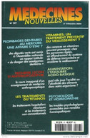 Revue Médecines Nouvelles N° 97 - Medicine & Health