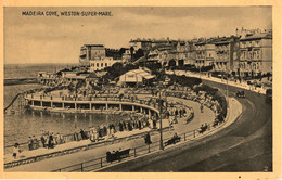 Madeira Cove, Weston-Super-Mare - Old Postcard - CPA - Weston-Super-Mare