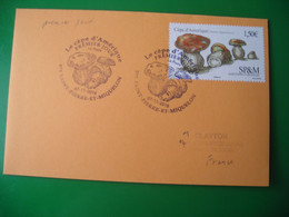 St Pierre & Miquelon, FDC Le Cèpe D'Amérique - FDC