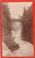 Austria - Salzburg - Schreckbrucke In Bad Gastein - Siecle 19 - Wasserfall - Waterfall - Photo Anton Czurda - 65x105mm - St. Johann Im Pongau