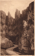 Cheddar Gorge  -  The Pinnacles  -  Old Postcard - CPA - Cheddar