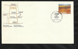 Canada Lettre Premier Jour FDC Regina Le 27/08/1980 Agriculture Alberta Et Saskatchewan  B/TB Voir Scan Soldé ! ! - 1971-1980