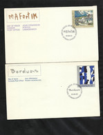 Canada 2 Lettres Premier Jour FDC Ottawa Le 22/05/1981 N° 767 Et 768 Peintures Borduas Et Fortin B/TB Voir Scan Soldé !! - 1981-1990