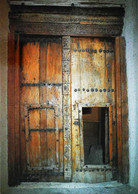 ►  Sultanate Of Oman   Main Door Nizwa Fort  Porte Ancienne Bois Massif - Oman