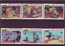 Amérique -Turks Et Caicos Islands - Disney - Christmas 1981 - 6 Timbres Différents - 3541 - Turks & Caicos (I. Turques Et Caïques)