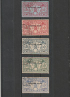 /// FRANCE ////    NOUVELLES HEBRIDES --- N° 1 à 5 --- Timbre Taxe Côte 37.50€ - Used Stamps