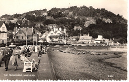 Minehead  -  The Promenade -  Old Postcard - CPA - Minehead