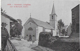 AUMONT  / L'Eglise  ( Arr.  De Marvejols , Lozère )- Cliché Rare - Aumont Aubrac