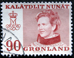 Greenland 1974  Queen Margrethe II   MiNr.90   ( Lot H 865  ) - Used Stamps