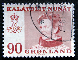 Greenland 1974  Queen Margrethe II   MiNr.90   ( Lot H 866  ) - Used Stamps