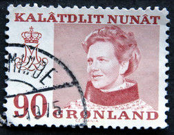 Greenland 1974  Queen Margrethe II   MiNr.90   ( Lot H 867  ) - Usados