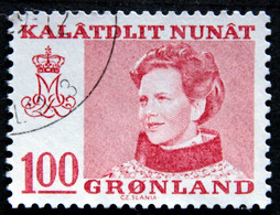 Greenland 1977  Queen Margarethe II.MiNr.101Y ( Lot H 874) - Usati