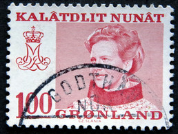 Greenland 1977  Queen Margarethe II.MiNr.101X ( Lot H 877) - Usati