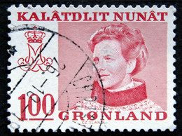 Greenland 1977  Queen Margarethe II.MiNr.101X ( Lot H 879) - Oblitérés