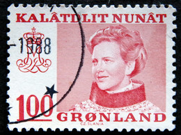 Greenland 1977  Queen Margarethe II.MiNr.101X ( Lot H 880) - Gebraucht