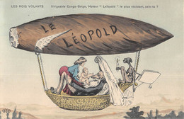 CPA ILLUSTRATEUR SIGNE ORENS  DIRIGEABLE CONGO BELGE LE LEOPOLD - Orens