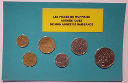 6 Pièces De Monnaies Authentiques  Sous Blister De Votre Année De Naissance 1974 ( Idée Cadeau ) - Otros & Sin Clasificación