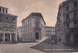 Avellino - Via Francesco De Sanctis - Formato Grande Viaggiata Mancante Di Affrancatura – FE170 - Avellino