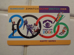 Slovenia Phonecard - Olympische Spiele