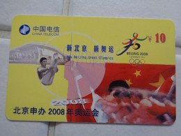 China Phonecard - Giochi Olimpici