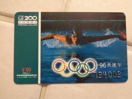 China Phonecard - Giochi Olimpici