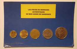 5 Pièces De Monnaies Authentiques  Sous Blister De Votre Année De Naissance 1992 ( Idée Cadeau ) - Otros & Sin Clasificación