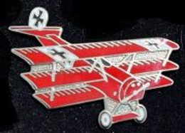 AVION ROUGE  - RED PLANE - FOKKER ALLEMAND - DEUTSCHLAND - GUERRE 1914/1918 - 5,5cm / 4cm - EGF- FLUGZEUG - AEREO - (29) - Luftfahrt