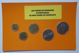 5 Pièces De Monnaies Authentiques  Sous Blister De Votre Année De Naissance 1994 ( Idée Cadeau ) - Sonstige & Ohne Zuordnung