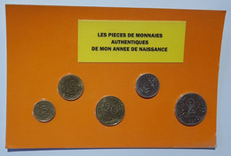 5 Pièces De Monnaies Authentiques  Sous Blister De Votre Année De Naissance 1996 ( Idée Cadeau ) - Otros & Sin Clasificación