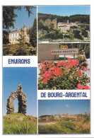 Bourg Argental (environs)  -  Multi Vues : Argental; Montchal: La Versanne  -  Non écrite - Bourg Argental