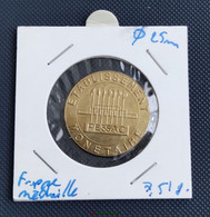 Essai 20 Francs Mont Saint Michel Petit Module Monometallique Frappe Monétaire - Pruebas