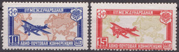 Russia Russland 1927 Mi 326-327 MLH - Unused Stamps
