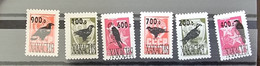 RUSSIE - Ex URSS 6 Valeurs OISEAUX, BIRDS  Rapaces** Emis En 1992. Serie Neuve Sans Charniere. (MNH) - Autres & Non Classés