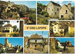 St Cirq Lapopie. -  Multi Vues. -  Non écrite - Saint-Cirq-Lapopie