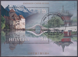 SUIZA 1998 Nº HB-28USADO 1º DIA (REF.01) - Oblitérés