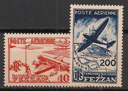 FEZZAN - 1950 - Poste Aérienne PA N°Yv. 4 Et 5 - Série Complète - Neuf Luxe ** / MNH / Postfrisch - Ungebraucht