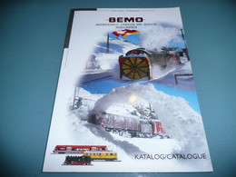 CHEMINS DE FER TRAINS MODELISME CATALOGUE BEMO 2004 - Modellbau