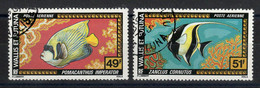 Wallis & Futuna  - YV PA 78 & 79 Oblitérés , Poissons , Cote 5,20 Euros - Oblitérés