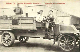 COMMERCE  - Carte Postale D'un Marchand Ambulant - Théophile Le Limonadier à Sedan - Tirée à 200 Ex - L 136663 - Mercanti