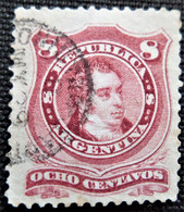 Timbre D'Argentine 1877 -1880 Personalities Stampworld N° 37 - Oblitérés