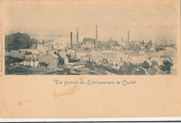 VUE GENERALE DES ETABLISSEMENTS DE COUILLET            2 SCANS - Charleroi