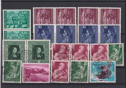 Liechtenstein Lot °  Briefmarken Gestempelt /  Stamps Stamped /  Timbres Oblitérés - Lotti/Collezioni