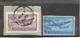 INDE   1948  Entiers Postaux  Poste Aérienne  Y.T. N° Type  2  Oblitéré - Non Classificati