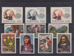 PORTUGAL: SERIE COMPLETE DE 10 TIMBRES NEUF* N°1038/1047 - Neufs