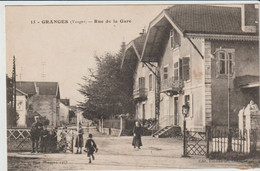 Granges Sur Vologne (88 - Vosges) Rue De La Gare - Granges Sur Vologne